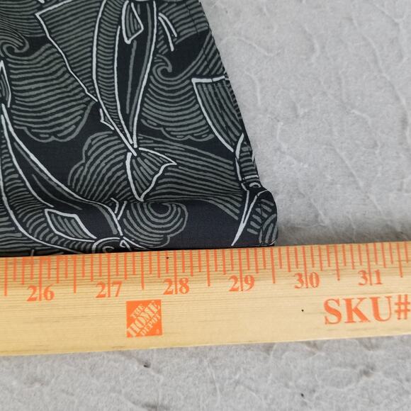 Columbia PFG Super Tamiami Shirt Mens Small Black Fish Print Omni-Shade Fishing - Picture 11 of 14